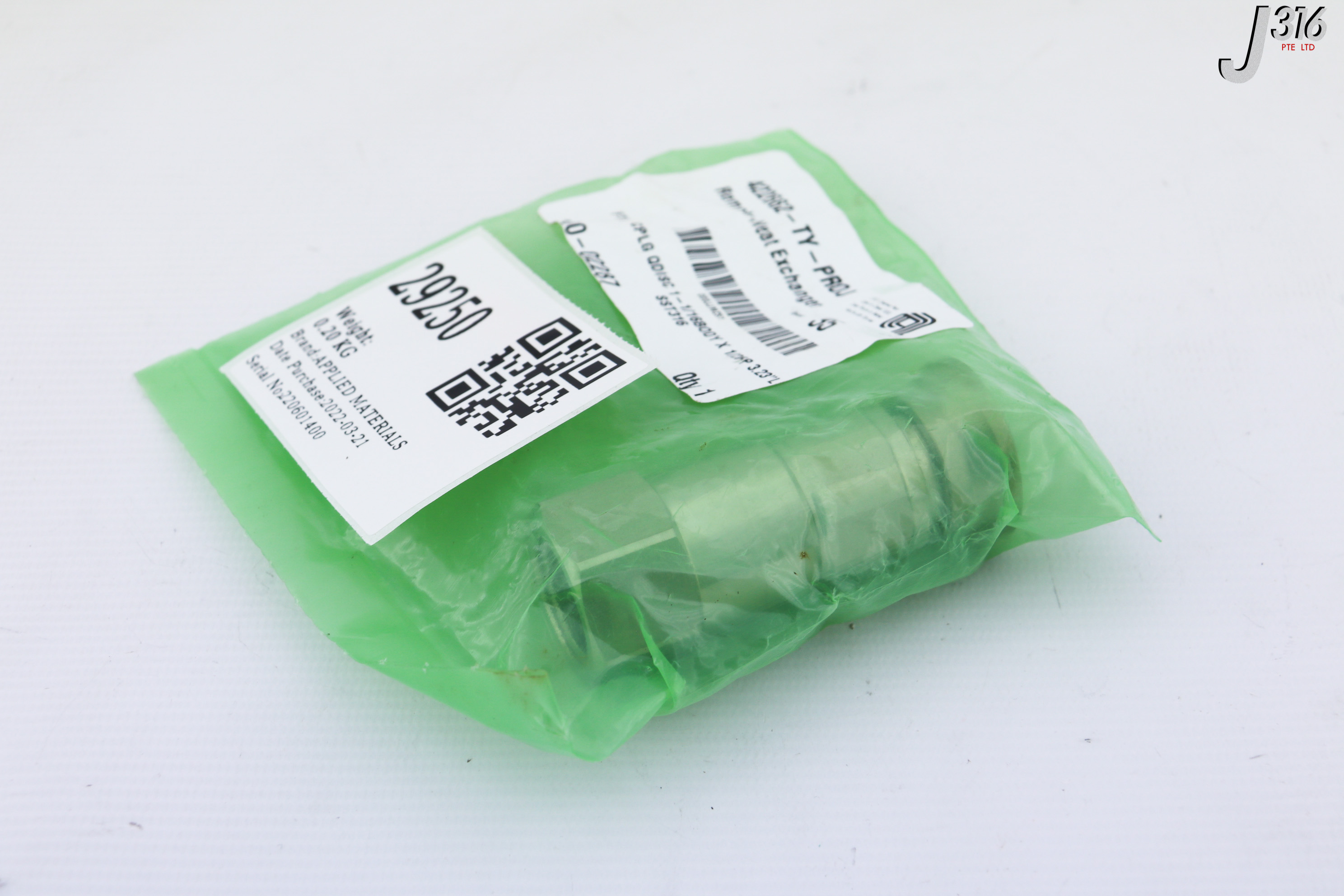 はな 29250 APPLIED MATERIALS FTG CPLG QDISC 1-1/16BODY X 1/2FP 3.23L